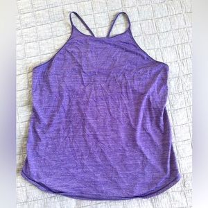 Lululemon purple athletic tank top